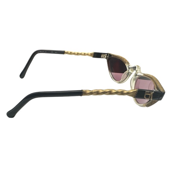 Vintage Cat Eye Sunglasses Khanh EK Twisted Temple Purple Tint main image 9